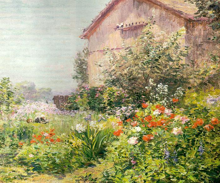 Bicknell, Frank Alfred Miss Florence Griswold's Garden